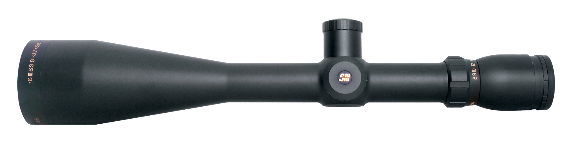 Sightron SIII 8-32x56 SFP LR TD MOA Non IR Rifle Scope