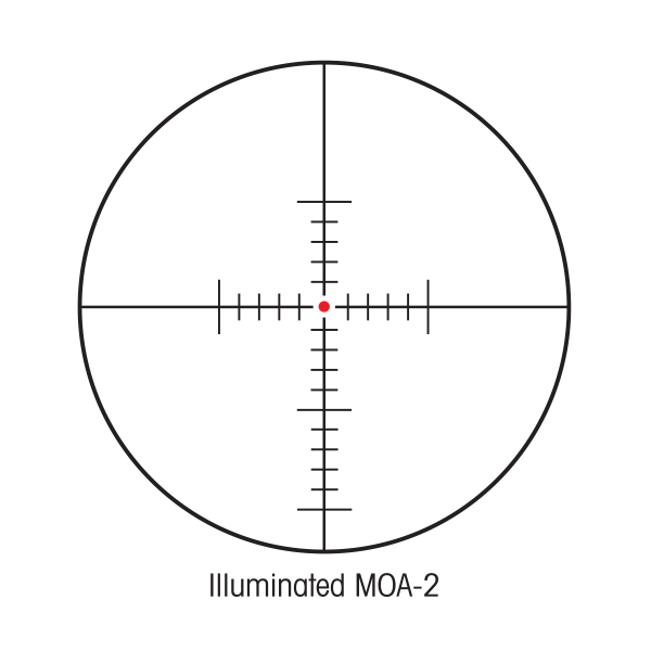 Sightron SIII 10-50x60 SFP LR IR MOA IR Rifle Scope Reticle Optics Warehouse