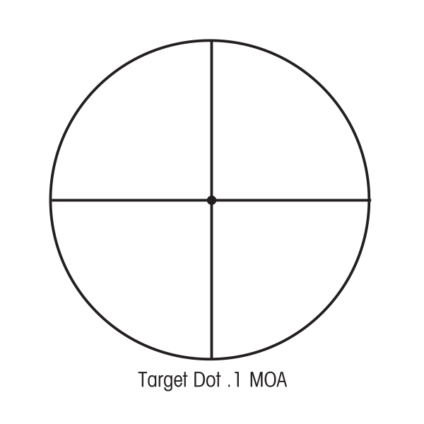 Sightron SIII 45x45 SFP ED SF TD Non IR Rifle Scope Reticle