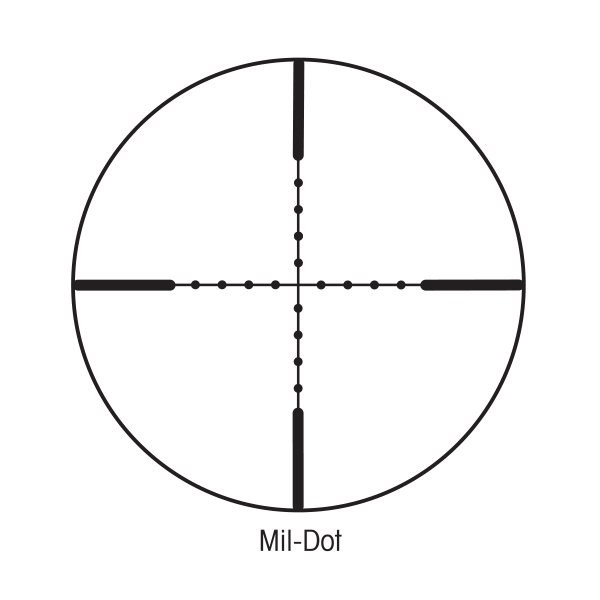 Sightron SI 4-12x40 SFP HFT / FT MD Non IR Rifle Scope Reticle