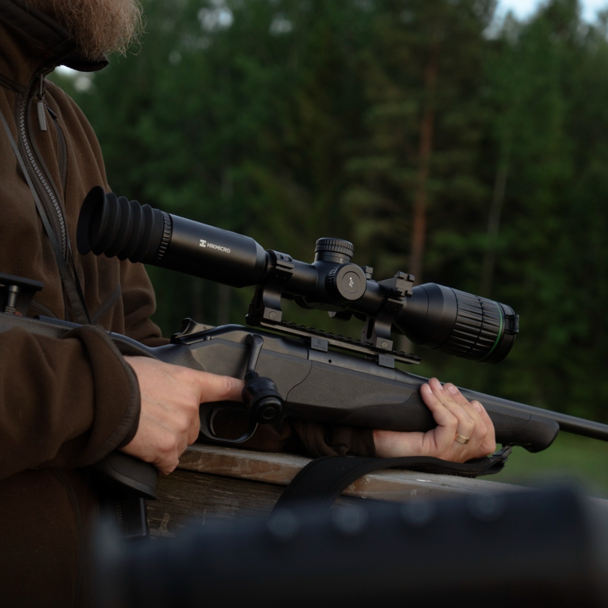 HIKMICRO ALPEX A50T-S Day & Night Rifle Scope 