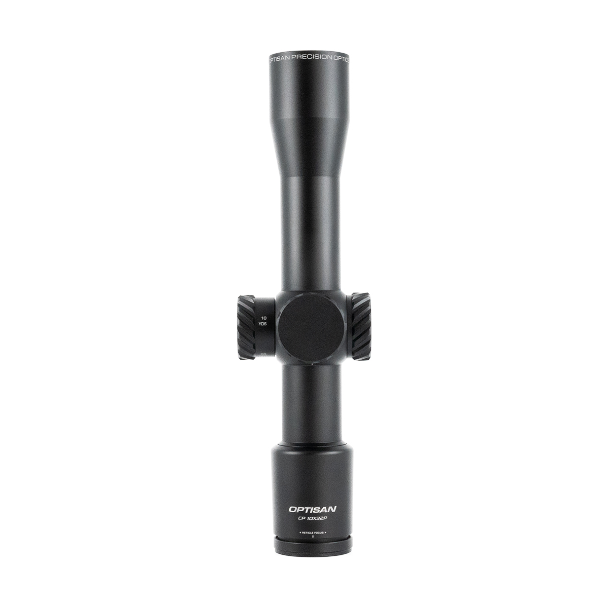 Optisan Optics CP Compact 10x32 SFP MIL Non-Illuminated MH10 Rifle Scope