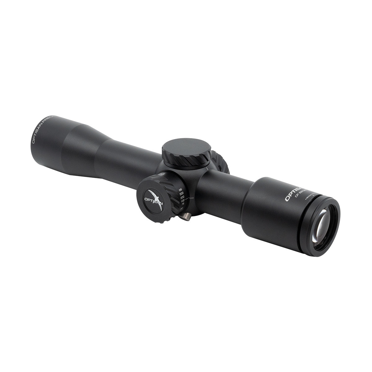 Optisan Optics CP Compact 10x32 SFP MIL Non-Illuminated MH10 Rifle Scope
