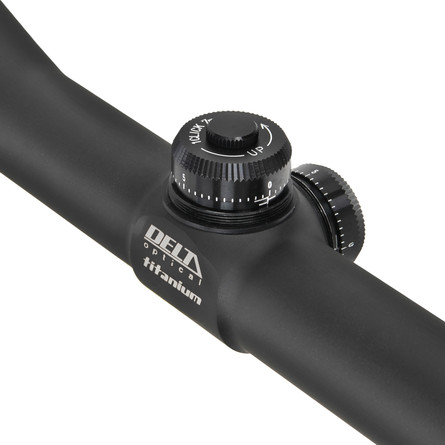 Delta Titanium 6-24x42 AO Non-IR Mil Dot 1/8 MOA Rifle Scope