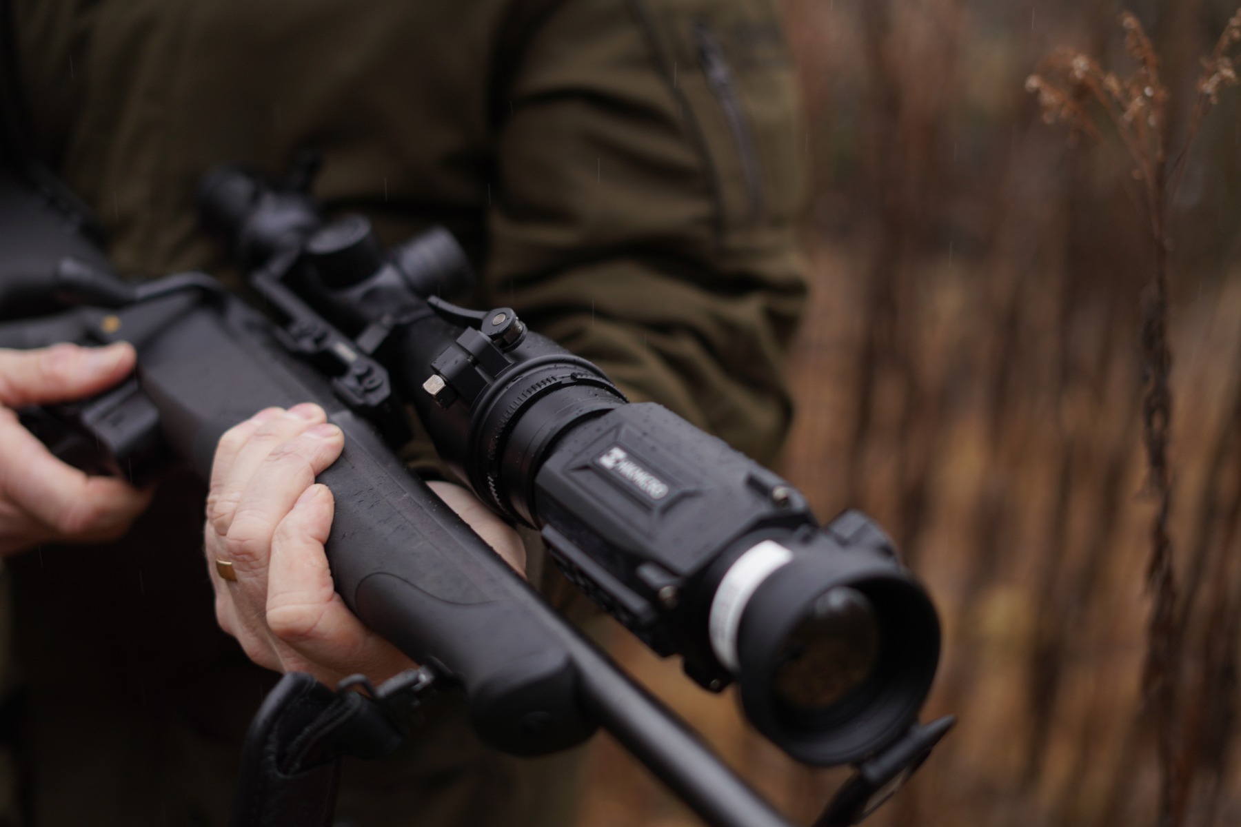 HIKMICRO Thunder 2.0 TH35C 3.0x 35mm 20mK 384x288px 12µm Smart Thermal Clip-On (w/ Free 40A, 50A, 56A, or 62A Scope Adaptor)