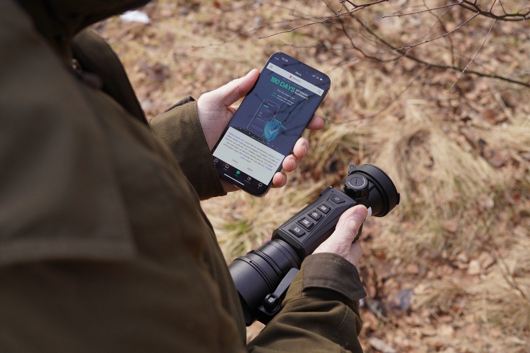 HIKMICRO Thunder 2.0 TH35C 3.0x 35mm 20mK 384x288px 12µm Smart Thermal Clip-On (w/ Free 40A, 50A, 56A, or 62A Scope Adaptor)