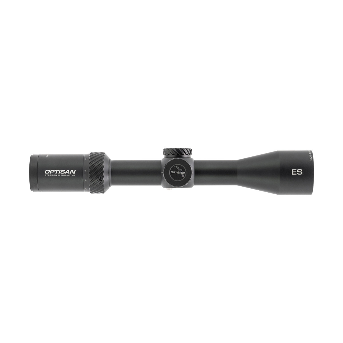 Optisan ES 3-12x44 SFP Illuminated MHP10i 0.1 MRAD LT Rifle Scope