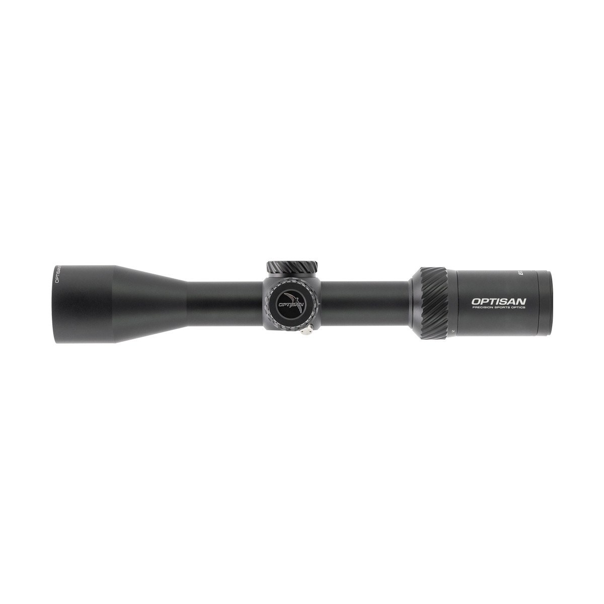 Optisan ES 3-12x44 SFP Illuminated MHP10i 0.1 MRAD LT Rifle Scope