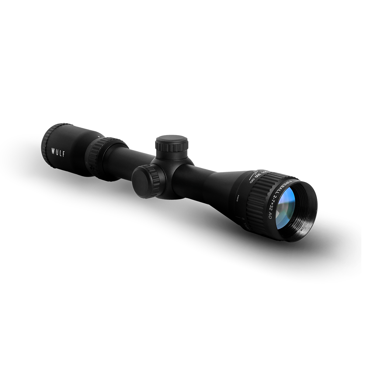 WULF Fireball 2-7x32 SFP Non-Illuminated Half Mil-Dot Rifle Scope