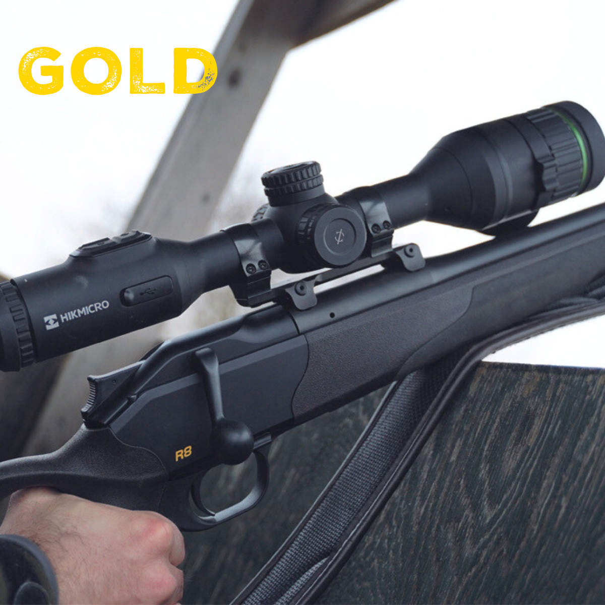 HIKMICRO Alpex 4K LRF Digital Day & Night Rifle Scope A50EL