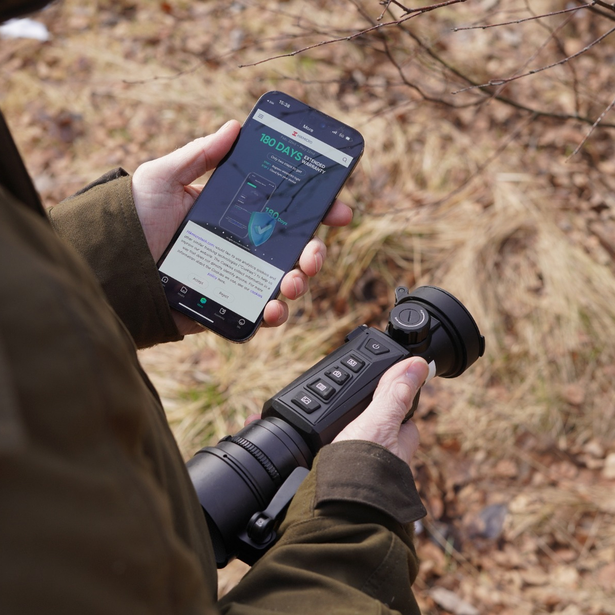 HIKMICRO Thunder 2.0 Pro TQ50C 2.6x 50mm 20mK 640x512px 12µm Smart Thermal Clip-On (w/ Free 40A, 50A, 56A, or 62A Scope Adaptor)