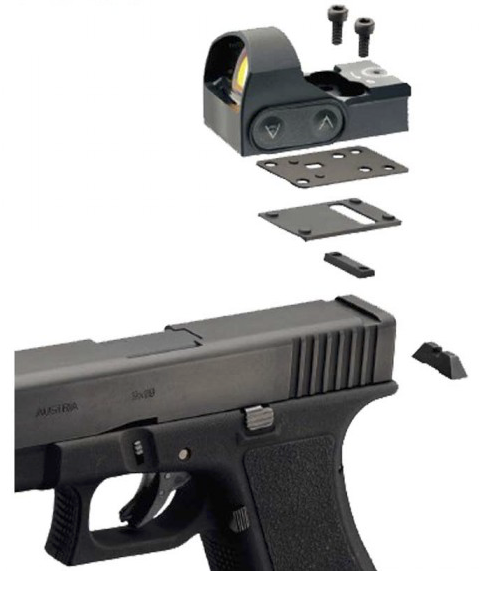 Delta Mini Dot HD Mount for Beretta 92