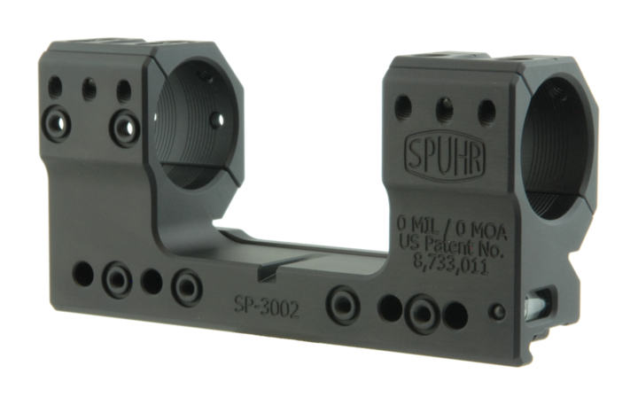 Spuhr ISMS 1-Piece Scope Mount Picatinny Style Mount System - SP-3002 Scope Mount 30mm Picatinny - 38 mm/1,5" Flat