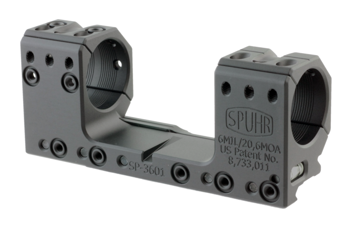 Sphur ISMS SP-3601 30mm Medium (30mm) 20.6 MOA Picatinny One-Piece Mount
