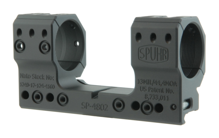 Sphur ISMS Picatinny One-Piece Mount-34mm-44.4 MOA-38mm