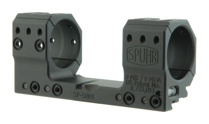 Sphur ISMS SP-5001 35mm Medium (30mm) 0 MOA Picatinny One-Piece Mount