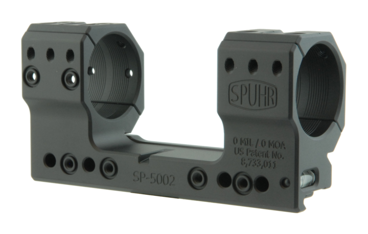 Spuhr ISMS 1-Piece Scope Mount Picatinny Style Mount System - SP-5002 : Scope Mount 35mm Picatinny - 0 MIL/0 MOA  Height:38 mm