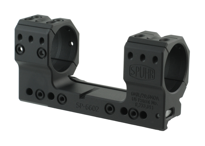Sphur ISMS SP-6602 36mm High (38mm) 20.6 MOA Picatinny One-Piece Mount