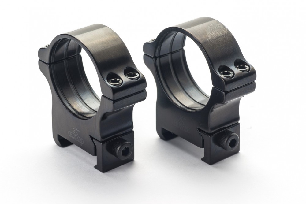 Rusan Steel Picatinny & Weaver rings - 1 Inch, Height