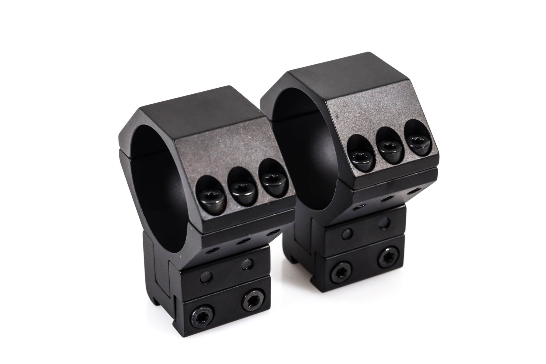 WULF 34mm 40 MOA Adjustable 6 Screw 9-11mm 2 Piece Dovetails Rings