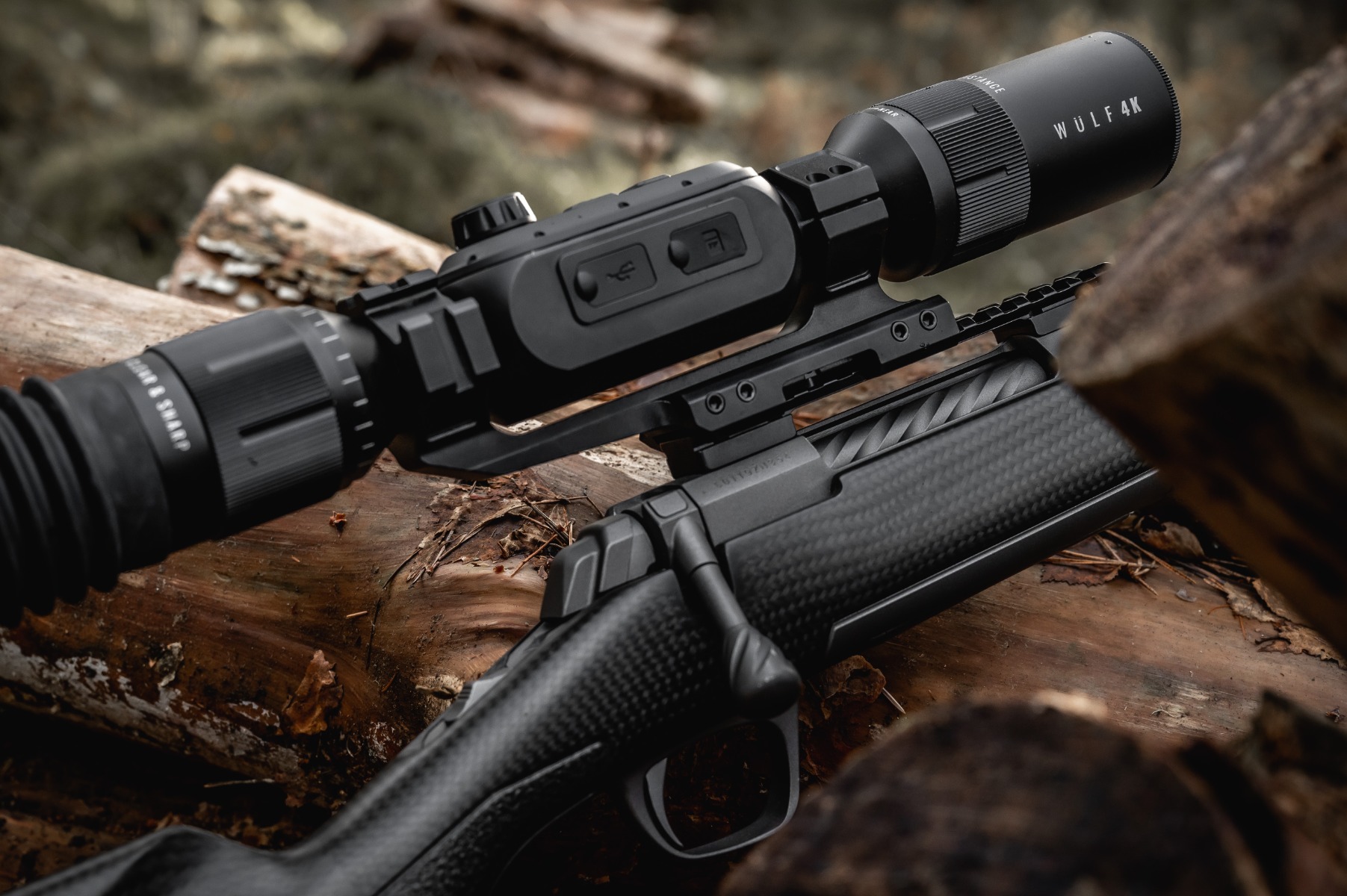 WULF 4K 3-24x Day & Night Vision Rifle Scope