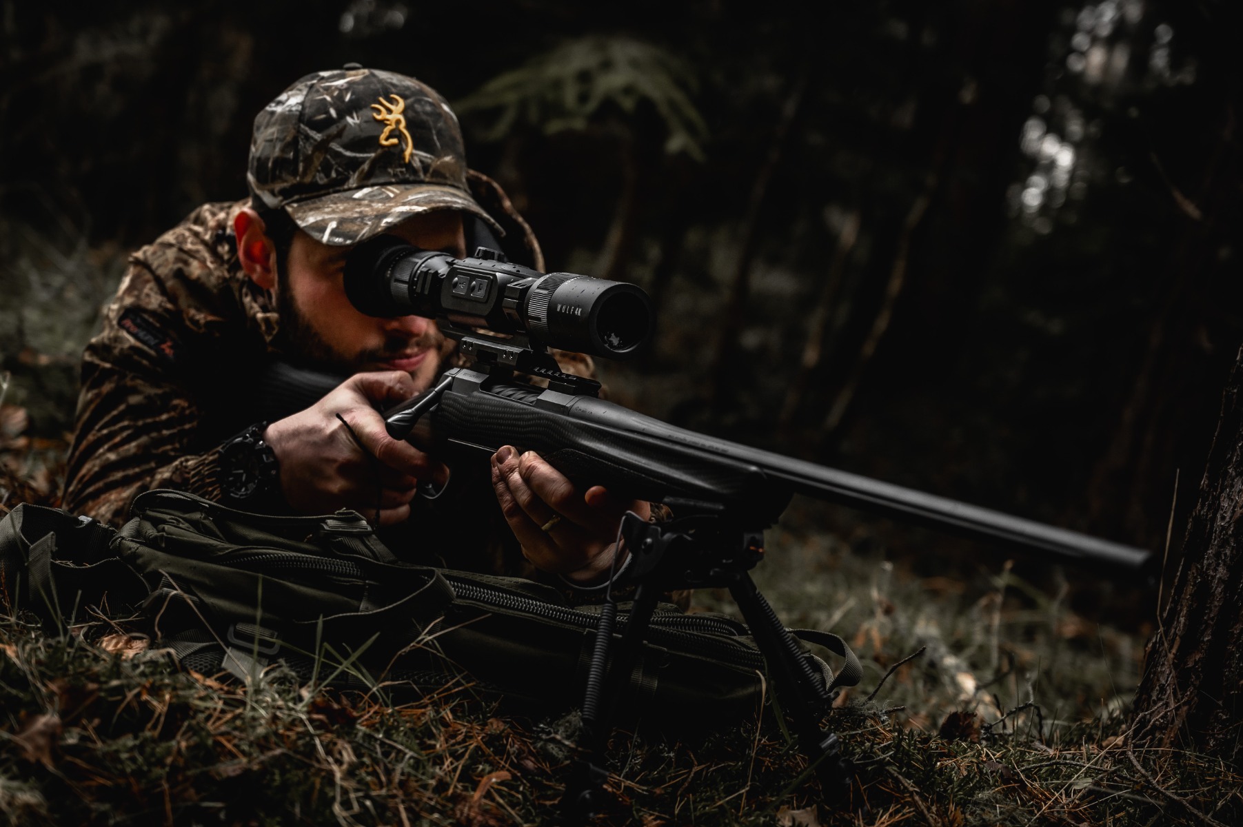 WULF 4K 3-24x Day & Night Vision Rifle Scope