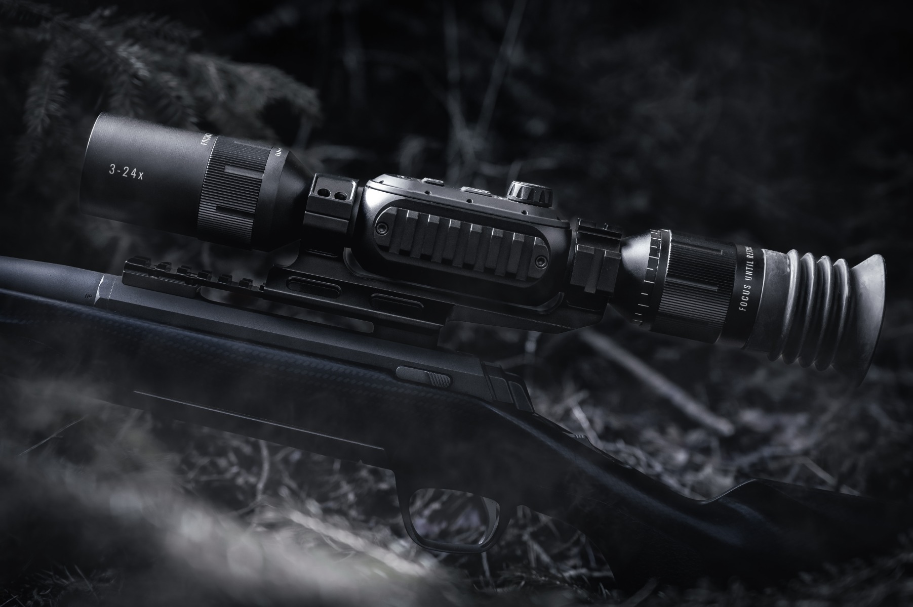 WULF 4K 3-24x Day & Night Vision Rifle Scope