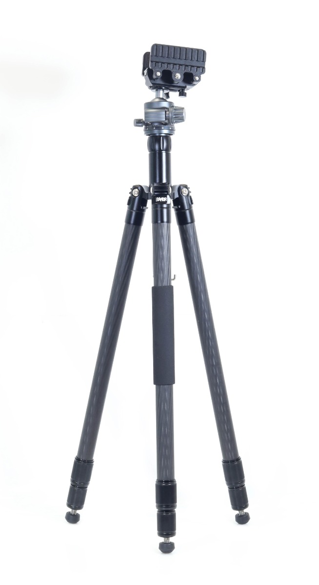WULF RAPTOR Carbon Fibre Tripod Shooting System w/ Ball Head, Gun Clamp and Arca Adapter Kit