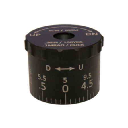 Sightron Tactical Elevation Turret for SIII 8-32 & SIII 6-24 .1 MRAD 9.5 MRAD